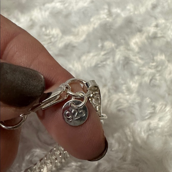 Elegant Silver Chain Bracelet